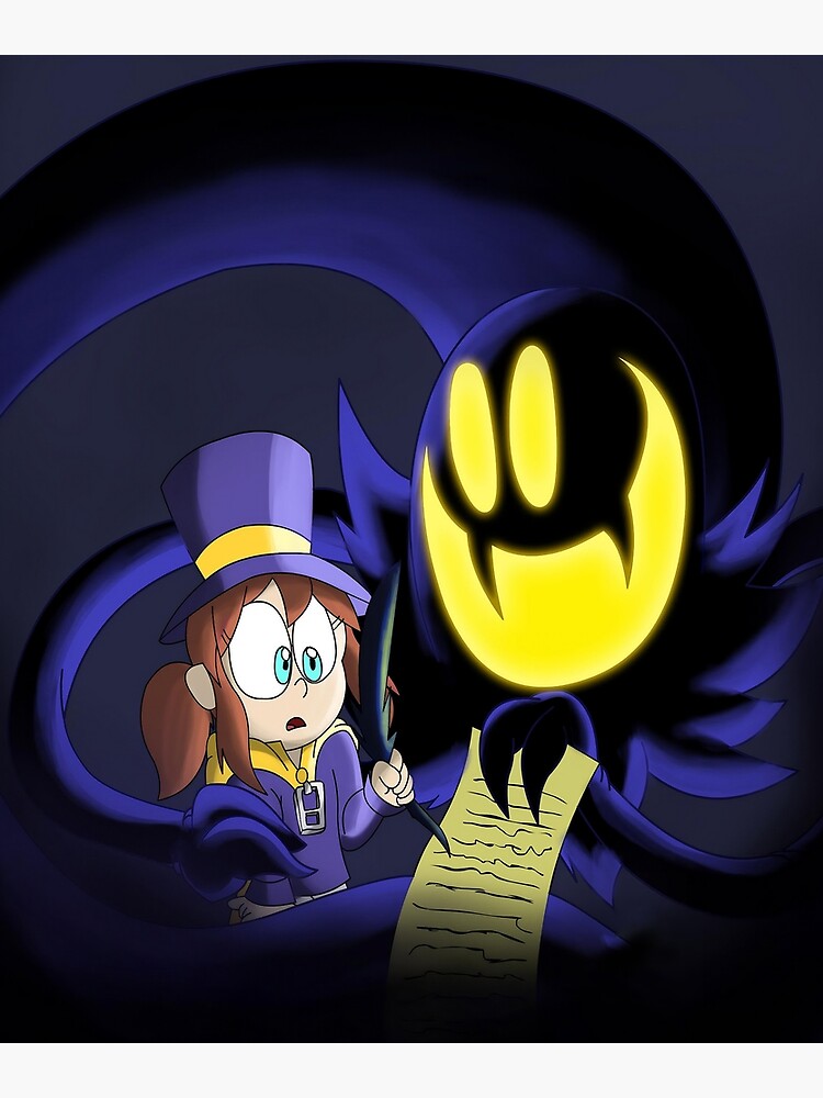 a hat in time Poster for Sale by mallaksobek