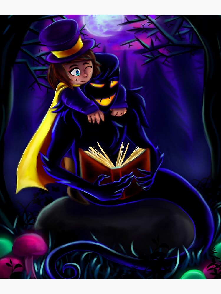 "a hat in time game art" Poster for Sale by mallaksobek Redbubble