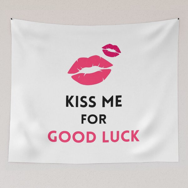 Item preview, Kiss me for good luck designed and sold by monikute.