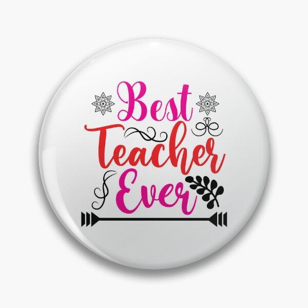 Item preview, BEST TEACHER EVER designed and sold by SticerOcean.