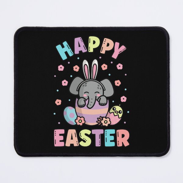 Item preview, Happy Easter Kawaii Bunny Elephant Cute Spring Egg Hunting designed and sold by JokeGysen.