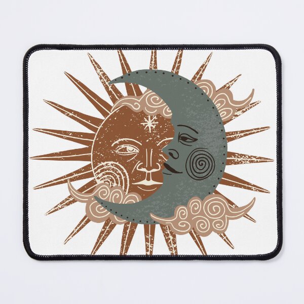 Item preview, Sun Moon and Clouds designed and sold by KatsCanvas.