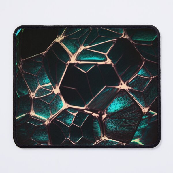 Item preview, organic cellular abstraction designed and sold by artfullyprompt.