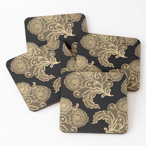 Item preview, Golden flowers design designed and sold by MPDesign84.