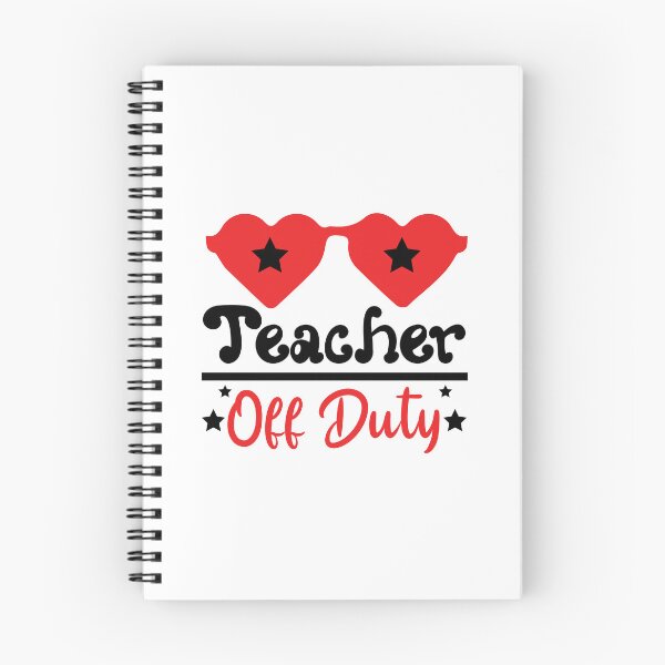 Item preview, TEACHER OFF DUTY designed and sold by SticerOcean.
