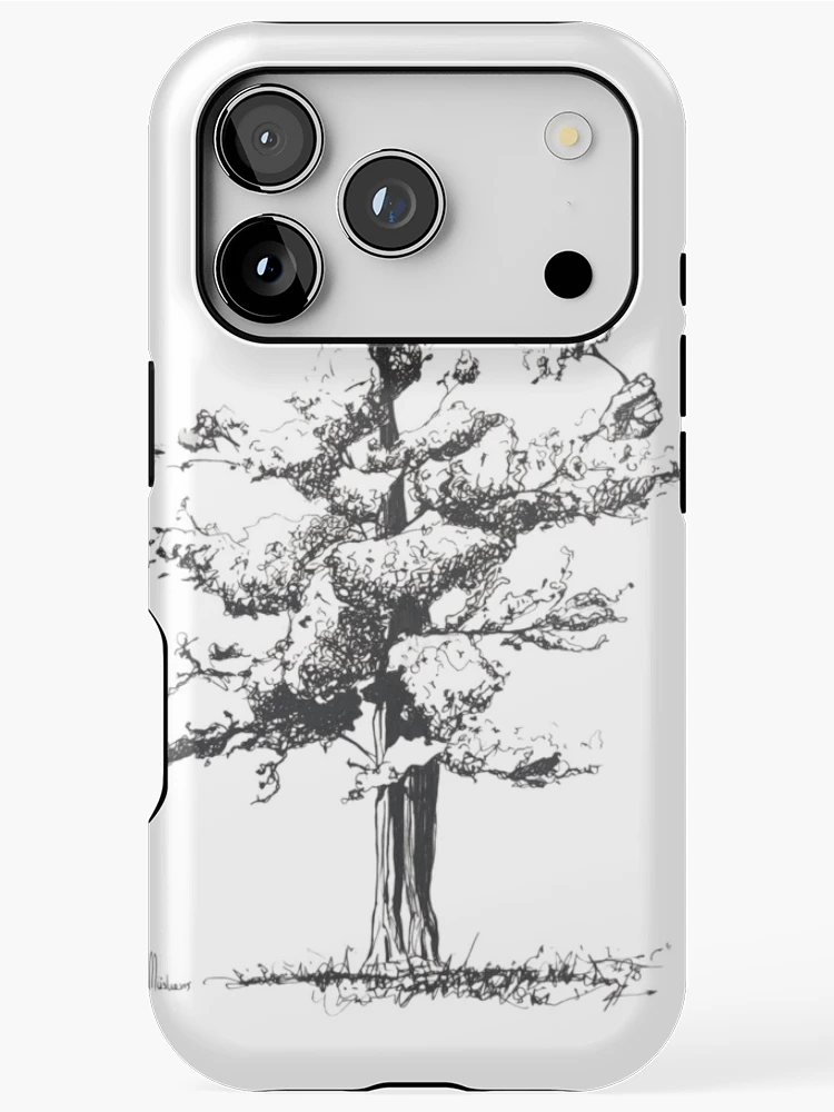 Thumbnail 1 of 4, iPhone Case, Tree Man designed and sold by RensMuskens.