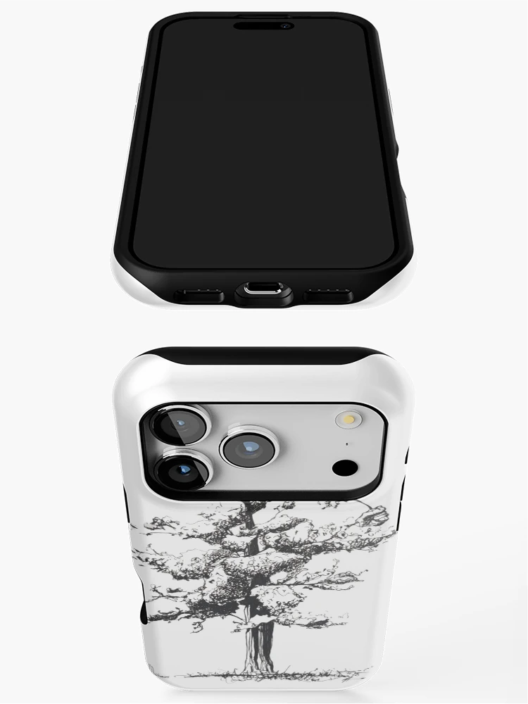 Thumbnail 3 of 4, iPhone Case, Tree Man designed and sold by RensMuskens.
