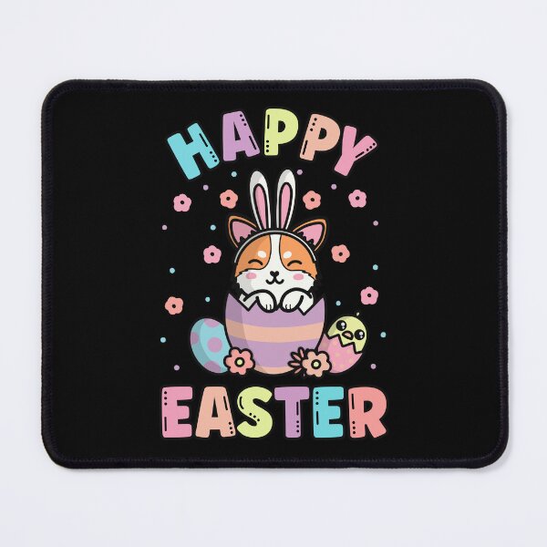 Item preview, Happy Easter Kawaii Bunny Corgi Dog Cute Spring Egg Hunting designed and sold by JokeGysen.