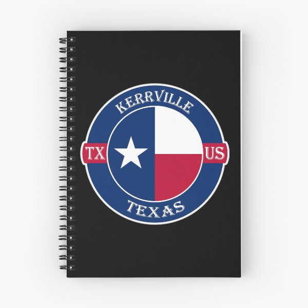 Item preview, Kerrville Texas Flag USA Seal Stamp Badge Travel Souvenir designed and sold by TeeHome.