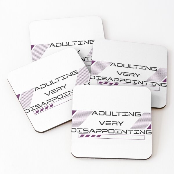 Item preview, Adulting Very Disappointing designed and sold by KoumlisArt.