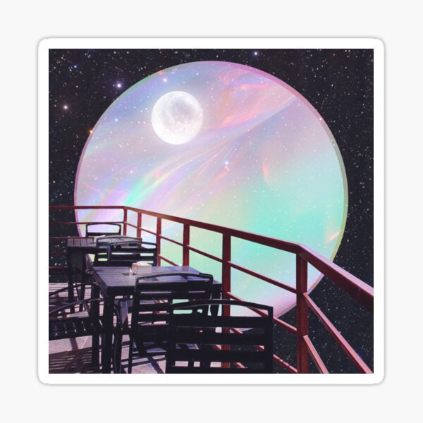 Rooftop Dreamscape Sticker