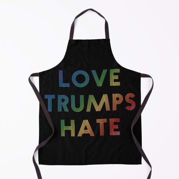 Item preview, Love Trumps Hate Quote designed and sold by Quotabletees.
