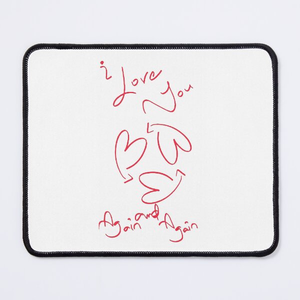 Aperçu de l'œuvre Romantic I Love You Again & Again Text Design-47 PNG créée et vendue par Metaversigns2-O.