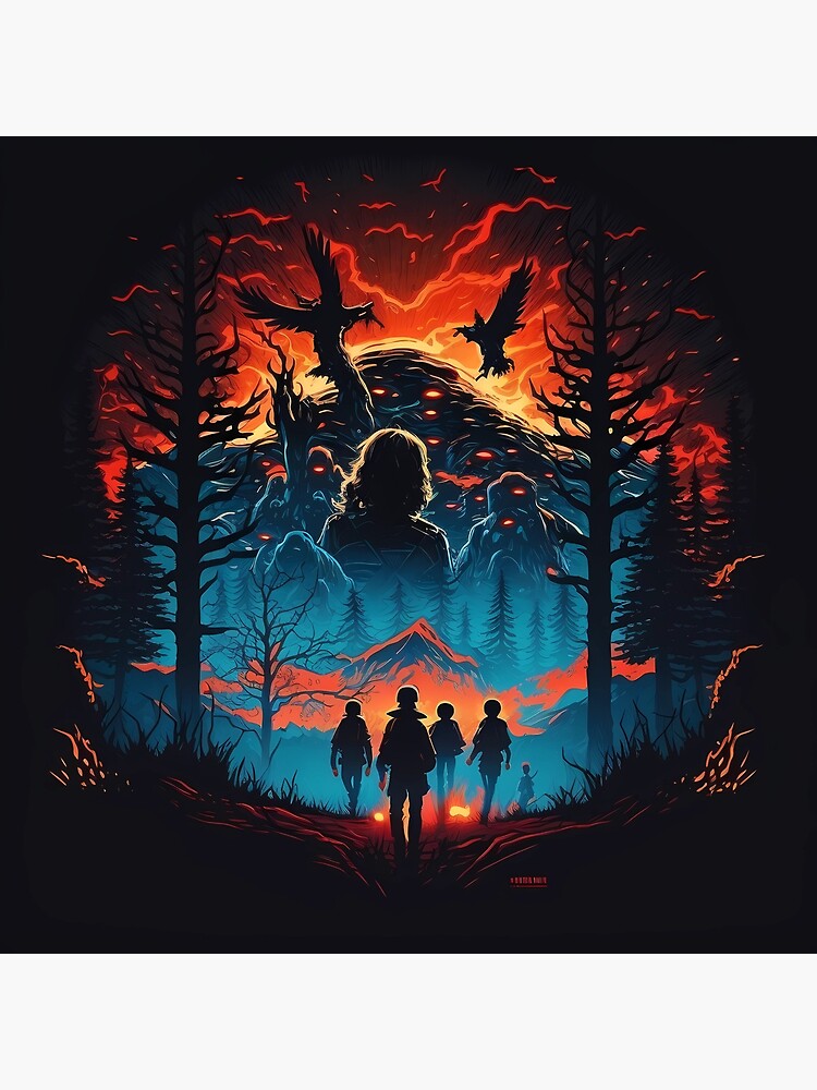 Stranger Things 5 poster by magigrapix on DeviantArt