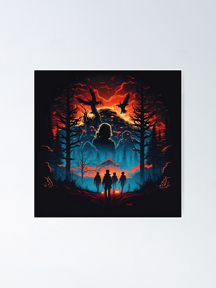 Stranger Things Season 5 Poster Final Season Poster Canvas –