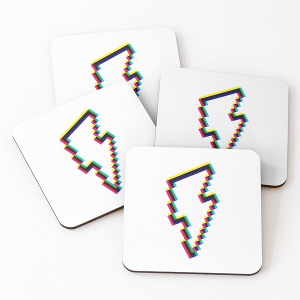Item preview, CMYK 8-Bit Lightning designed and sold by animinimal.