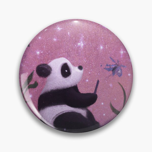 Item preview, Panda mágico con un palo de bambú designed and sold by Sintija Valucka.