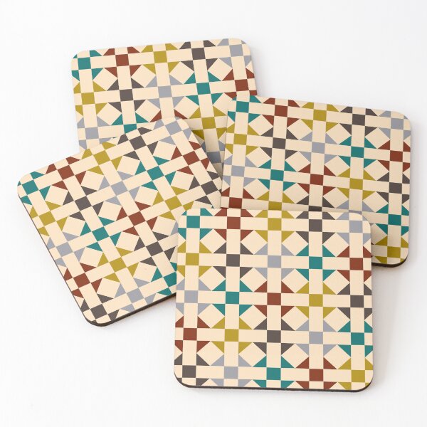 Item preview, Geometric Pattern: Quilt: Autumn designed and sold by Red Wolf.