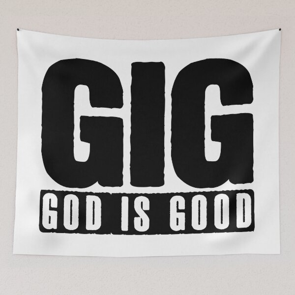 Item preview, GIG - GOD IS GOOD designed and sold by plushism.