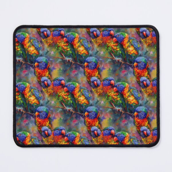 Item preview, Beautiful Rainbow Lorikeets Pattern designed and sold by Orianah.