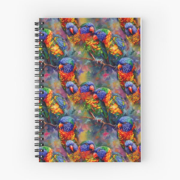 Item preview, Beautiful Rainbow Lorikeets Pattern designed and sold by Orianah.