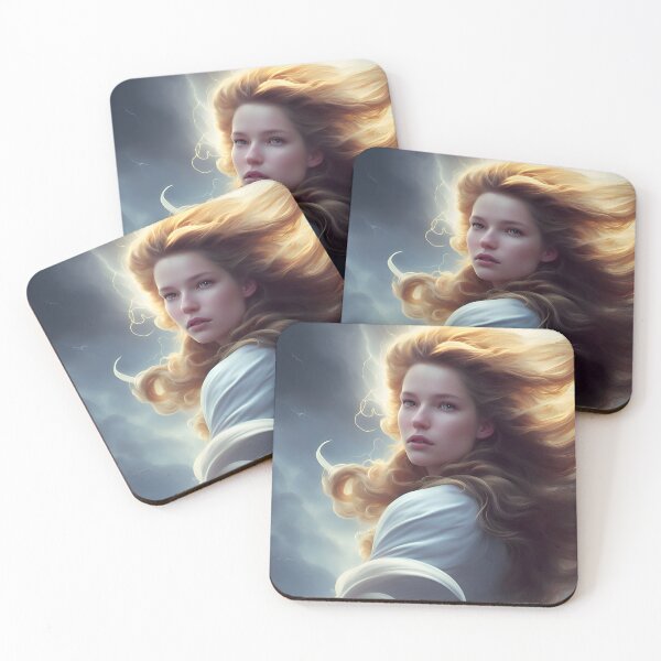 Item preview, Lady goddess in the sky designed and sold by magikman65.