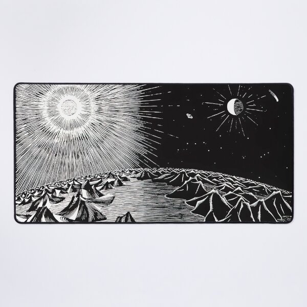 Item preview, Escher - The 4th Day of the Creation designed and sold by funnypixels.