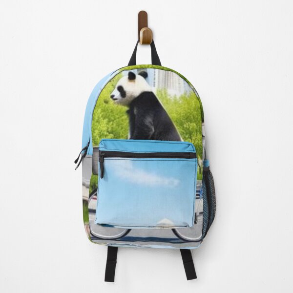 Item preview, Panda riding a bike designed and sold by Saneelaiqbal.