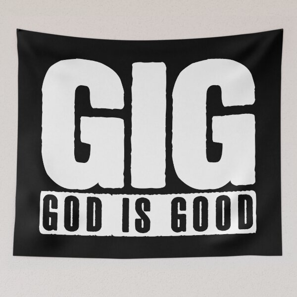 Item preview, GIG - GOD IS GOOD designed and sold by plushism.