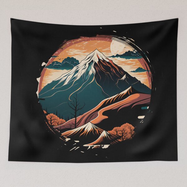 Item preview, Mount Fuji designed and sold by SketchDesigners.