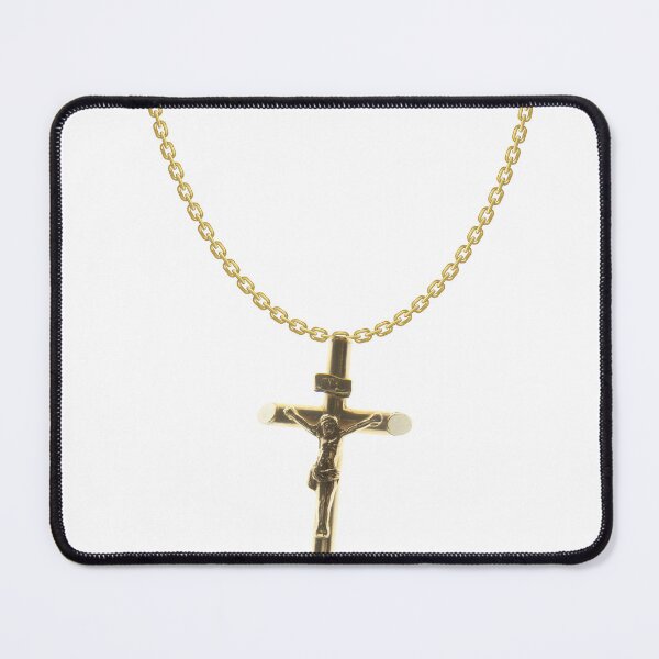 Aperçu de l'œuvre Chaîne en or crucifix créée et vendue par CyberVinnie.