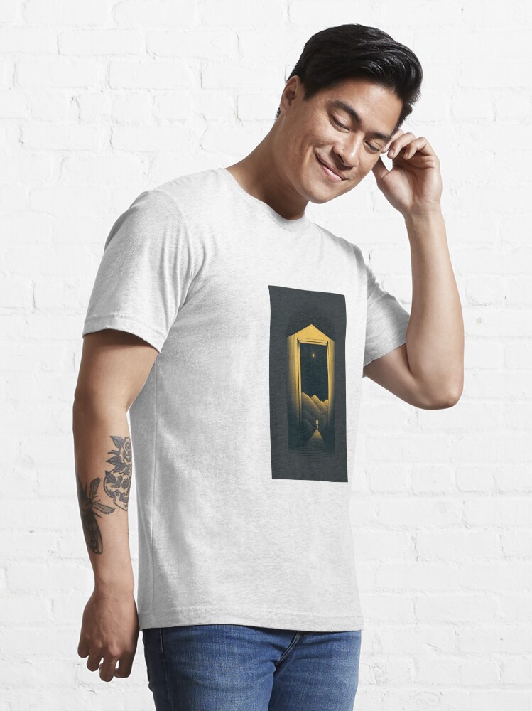 door - desert minimal t-shirt Essential T-Shirt for Sale by OKR1M