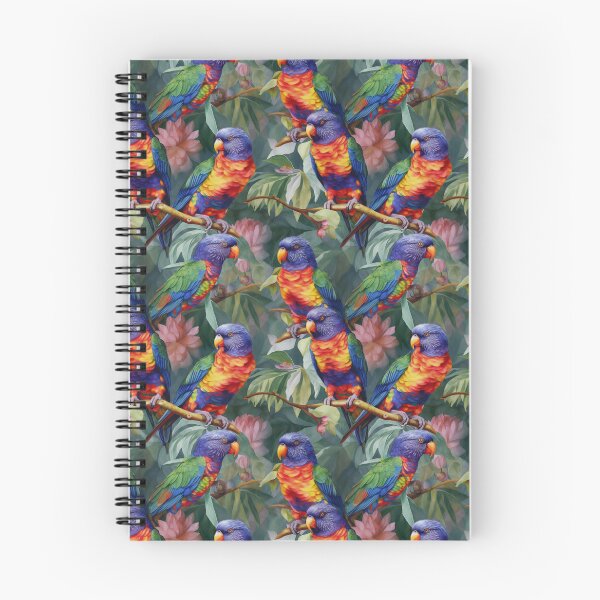 Item preview, Beautiful Rainbow Lorikeets Pattern designed and sold by Orianah.