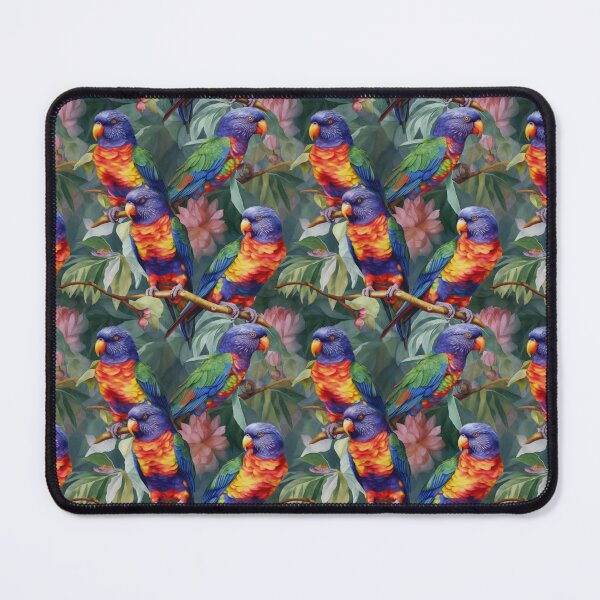 Item preview, Beautiful Rainbow Lorikeets Pattern designed and sold by Orianah.