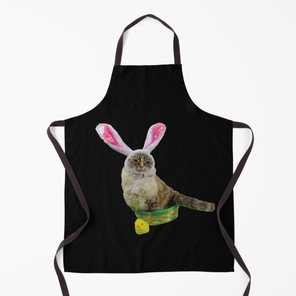 Item preview, Annoyed Cat Easter Gift Idea, Funny Cat with Bunny Ears, Gift Idea for Friends & Family designed and sold by FabsDesignlab.
