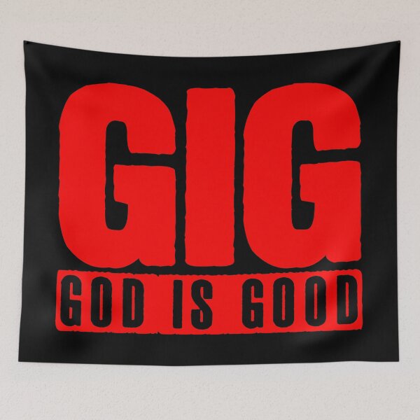 Item preview, GIG - GOD IS GOOD designed and sold by plushism.