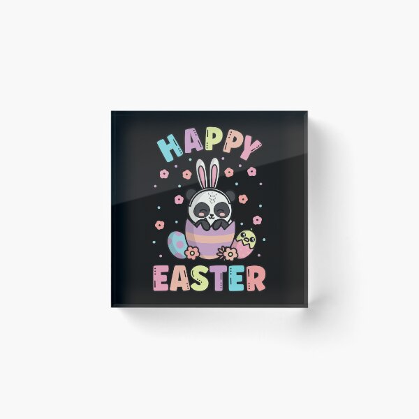 Item preview, Happy Easter Kawaii Bunny Panda Cute Spring Egg Hunting designed and sold by JokeGysen.