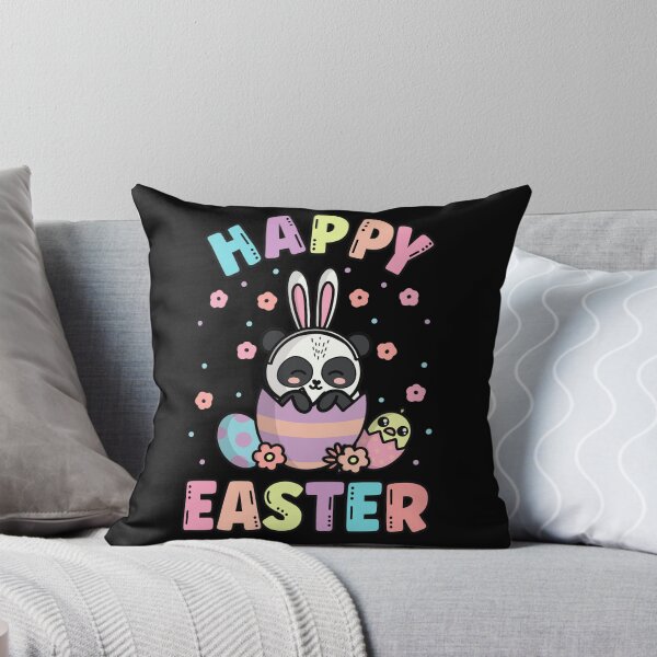 Item preview, Happy Easter Kawaii Bunny Panda Cute Spring Egg Hunting designed and sold by JokeGysen.