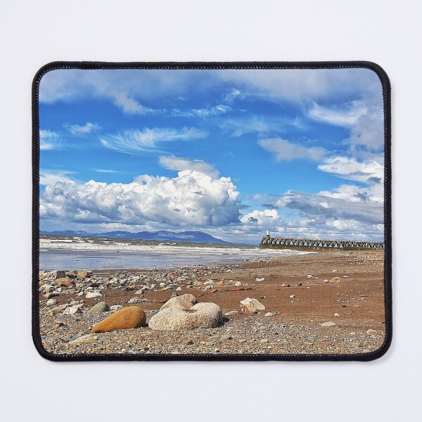 Item preview, Maryport Beach Pier, Cumbria Print designed and sold by RoadtoRoam.