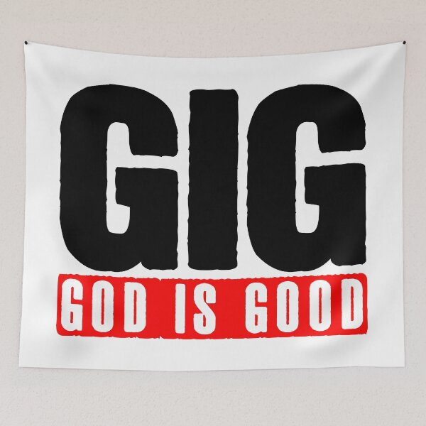 Item preview, GIG - GOD IS GOOD designed and sold by plushism.