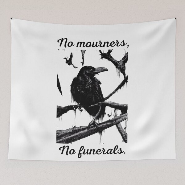 Item preview, No mourners, no funerals designed and sold by addict2reading.