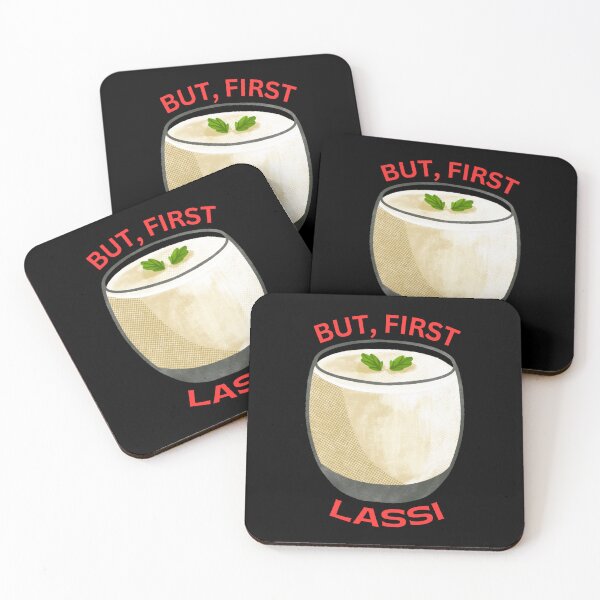 Item preview, But first lassi | Lassi Lover designed and sold by shopaminute.