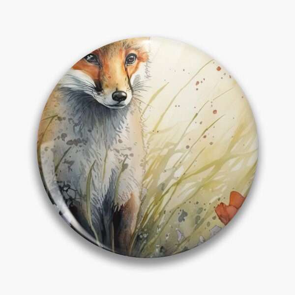 Item preview, Country Fox at Spring 01 designed and sold by artgoldenvalley.