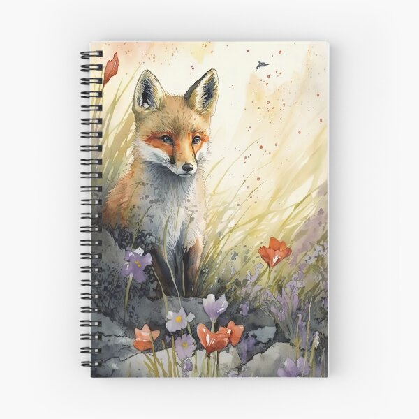 Item preview, Country Fox at Spring 01 designed and sold by artgoldenvalley.