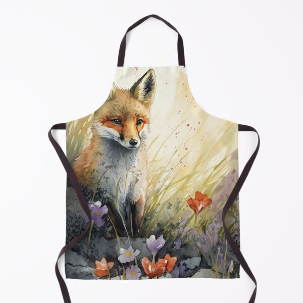 Item preview, Country Fox at Spring 01 designed and sold by artgoldenvalley.