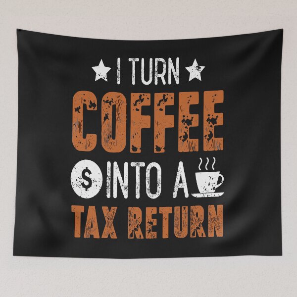 Item preview, Funny Accountant Accounting Accountant CPA Coffee Tax Returns T-Shirt designed and sold by LumbardaDesigns.