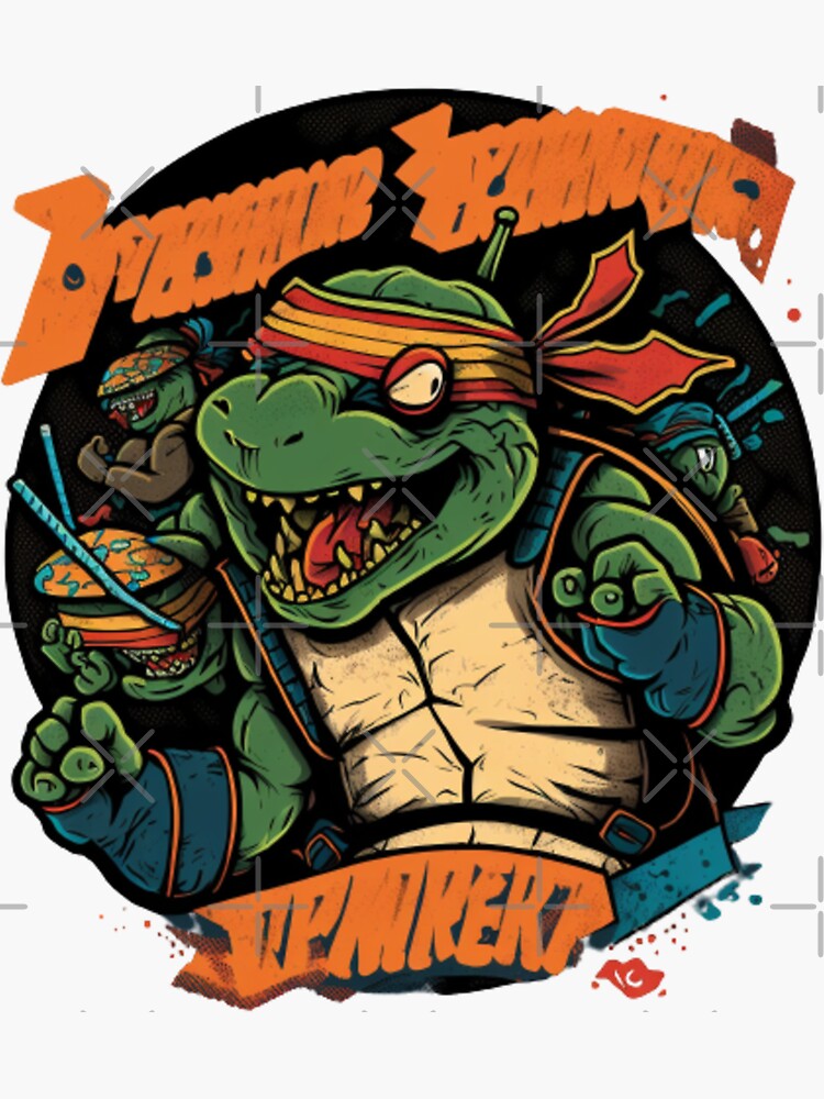 Mademark x Teenage Mutant Ninja Turtles - Cowabunga! It's My Birthday |  Sticker