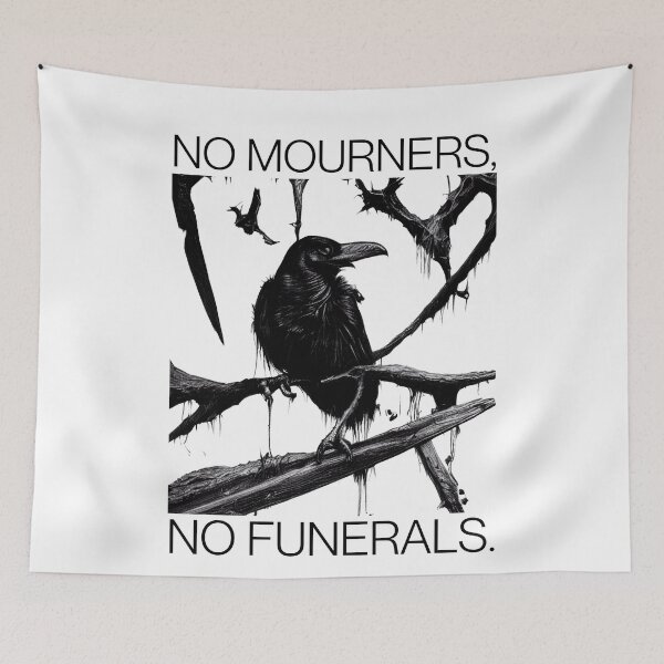 Item preview, No mourners, no funerals designed and sold by addict2reading.