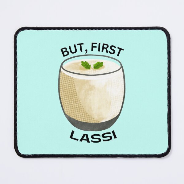 Item preview, But first lassi | Lassi Lover designed and sold by shopaminute.