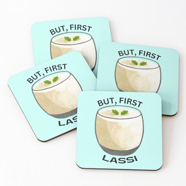 Item preview, But first lassi | Lassi Lover designed and sold by shopaminute.